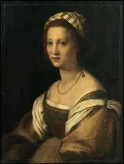 Peintre florentin de la Haute Renaissance (1486 -1531), Alfred de Musset m'a consacr une pice de thtre (1833). J'ai ralis ce portrait de ma femme.