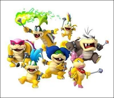 Lequel de ces noms n'est pas le nom d'un Koopa kid ?