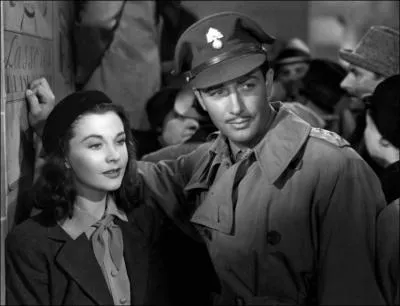 Robert Taylor et Vivien Leigh...