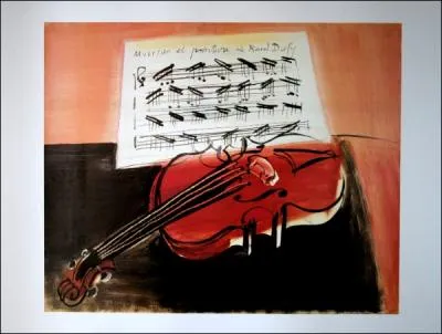 Qui a peint Violon rouge ?