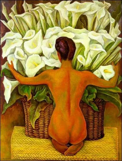 Ce peintre est passionn par le sujet des callas. Qui est-ce ?