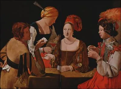 Cette toile, l'une des plus clbres de Georges de la Tour, a pour titre... ? (CLIQUEZ SUR L'IMAGE POUR L'AGRANDIR. )