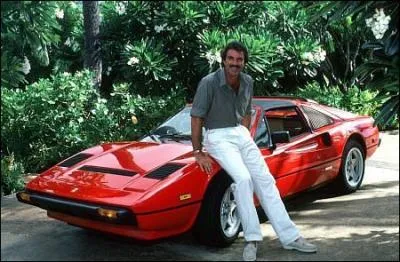 Une des voitures les plus célèbres des séries télé est la Ferrari 308 GTS que conduit Magnum avec dextérité, des chemises à fleurs et des shorts moulants. À qui appartient la voiture ?