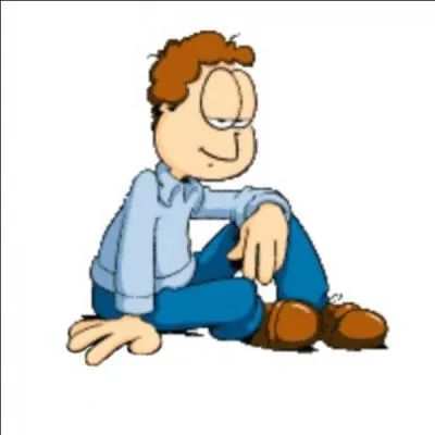 Quel est le nom du matre de Garfield ?