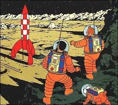 De quelle couverture de Tintin vient cette image ?