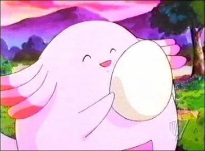 Que signifie le nom de Chansey dans sa version originale (en japonais) ?