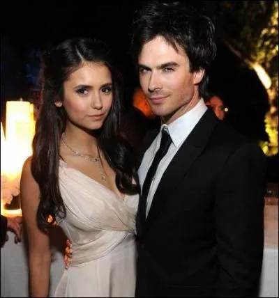 Dans quelle srie se sont rencontrs Ian Somerhalder et Nina Dobrev ?