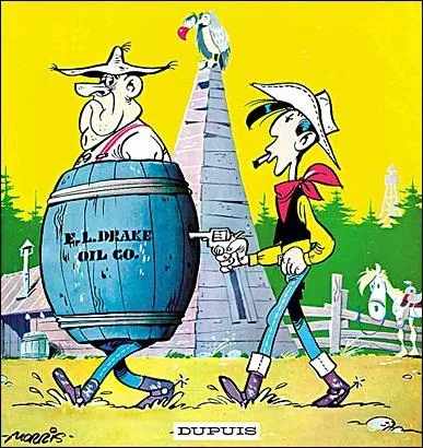 De quel album de Lucky Luke est tire cette couverture de BD ?