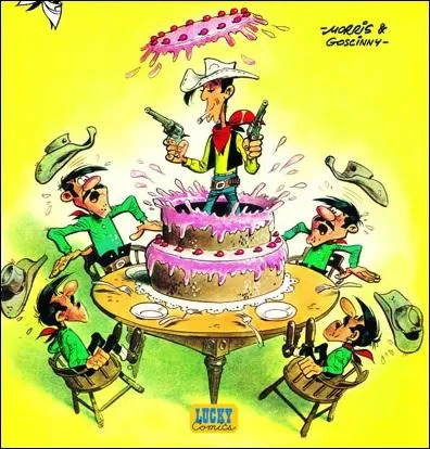 De quel album de Lucky Luke est tire cette couverture de BD ?