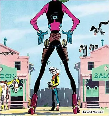 De quel album de Lucky Luke est tire cette couverture de BD ?