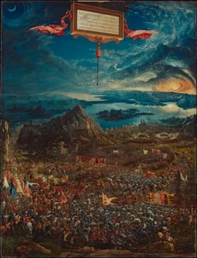 La Bataille d'Alexandre, 1529