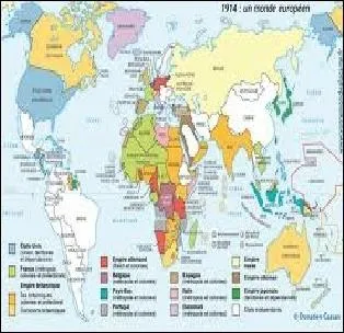 Quel pays possde le plus de colonies en 1914 ?