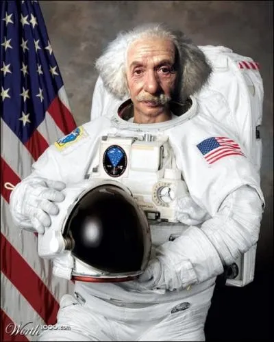 C'est un astronaute au QI surmultipli !