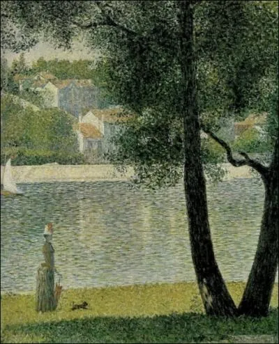 La Seine  Courbevoie, 1885