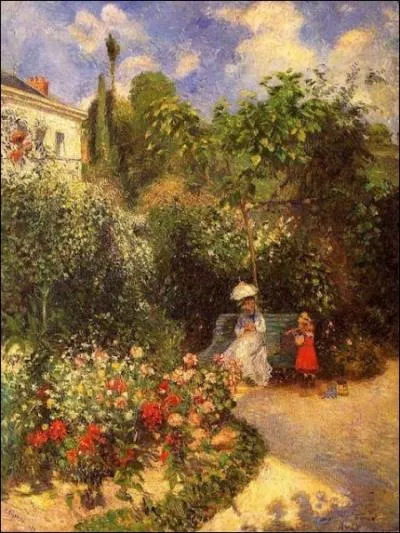 Le Jardn de Pontoise, 1877