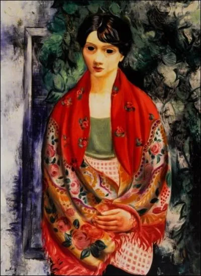 Femme au chle polonais 1928