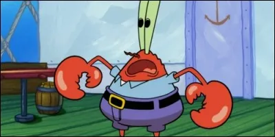 Quel était le surnom de M. Krabs lorsqu'il était marin ?