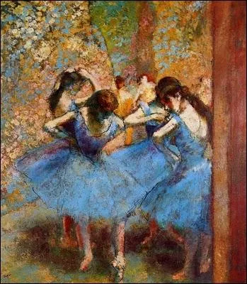 Qui a peint Danseuses en bleu ?