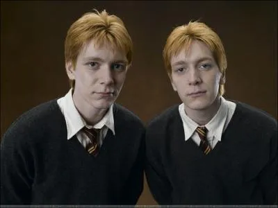 Lequel des jumeaux Weasley meurt-il  la fin des reliques de la mort ( partie 2 ) ?