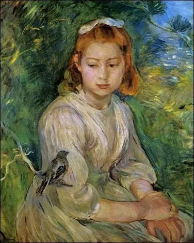 La jeune fille et l'oiseau