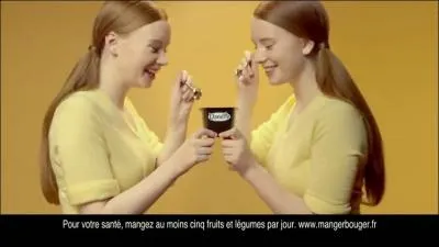 Laquelle de ces phrases correspond  cette image de pub ?