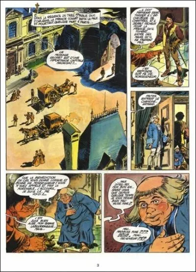 De quelle oeuvre scnarise par Jean Van Hamme cette planche est-elle tire ?