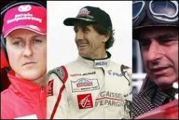 Quel pilote dtient le record du plus grand nombre de titres de champion du monde de Formule 1 ?