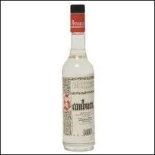 La sambuca est une anisette :