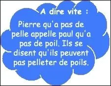 Il s'agit de rpter les consonnes initiales dans une suite de mots rapprochs. C'est une ?