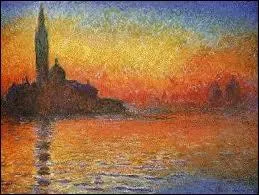 Qui a peint  San Giorgio Maggiore au crpuscule  ?