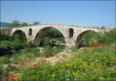 Dans quel dpartement se trouve le Pont Julien permettant de franchir le Calavon ?