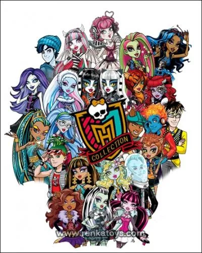  ce jour, en France, combien de poupes Monster High diffrentes sont sorties ?