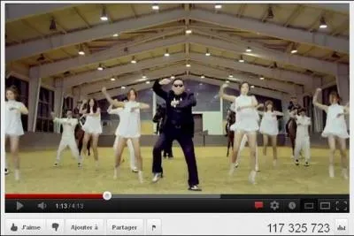  Gangnam Style  le tube de Psy c'est :