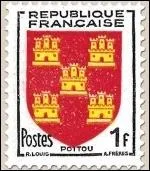 Le blason du Poitou est aussi celui de l'un de ses personnages historiques. Lequel ?