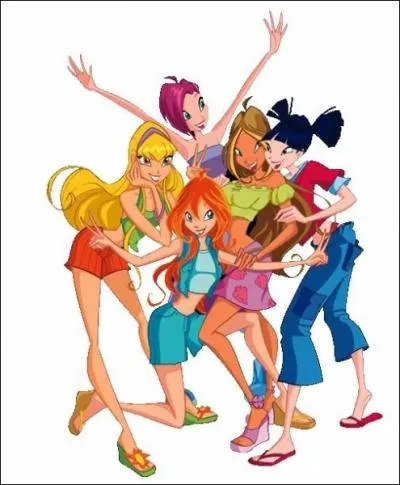 Quel est l'ge en majorit des Winx quand elles se rencontrent ?