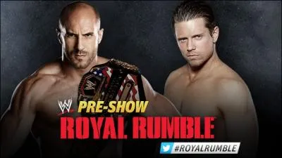 Qui a remport ou conserv le championnat des Etats-Unis lors du match Antonio Cesaro VS The Miz ?