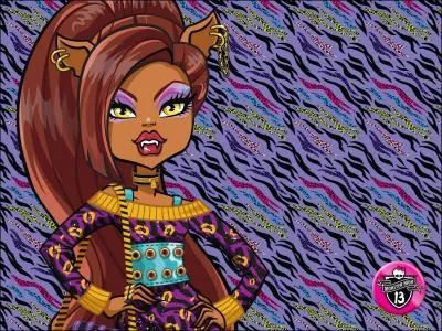 Quelle est la couleur prfre de Clawdeen ?