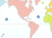 Quiz Identifier continents et ocans sur diffrents planisphres