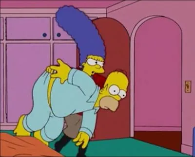 Dans l'pisode  Future Drama , pourquoi Homer et Marge sont-ils spars ?