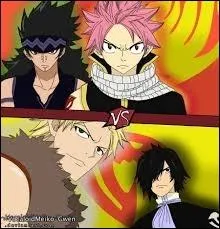 Qui gagne le combat Natsu et Gajeel vs. Sting et Rogue ?