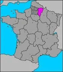 La prfecture du dpartement en violet est la ville de ...