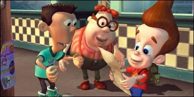 Dans "Jimmy Neutron", comment se prénomment les copains du jeune garçon ?