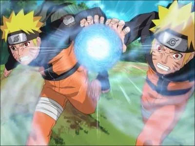 Quel est le nom de cette technique, matrise par Naruto, qui est une variante plus grosse et plus puissante de la technique originale ?