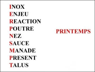 Jeu N1 : Mots croiss. Quelle est l'anagramme de  reluisante , celle qui empchera d'agir ?