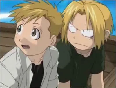 Edward Elric est le petit frre d'Alphonse Elric.