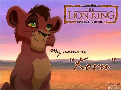 Qui est Kovu pour Simba ?