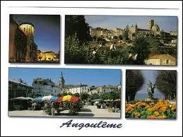 Pour commencer, je vous envoie une carte postale d'Angoulme ( Charente ). La ville est chef-lieu ...