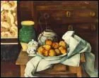 Nature morte avec une commode.