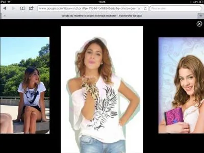 De quelle nationalit est Martina Stoessel ?