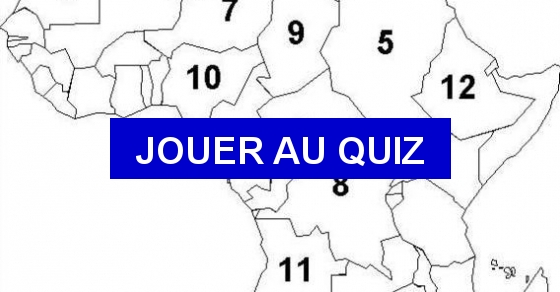 Quizz Les pays d'Afrique - Quiz Afrique